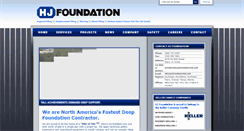 Desktop Screenshot of hjfoundation.com